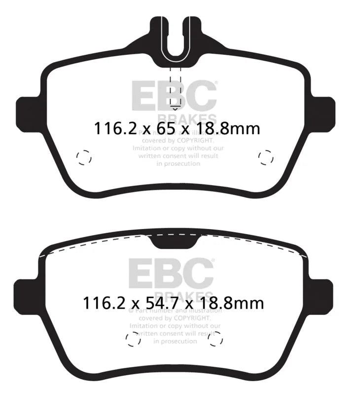 EBC - Rear Redstuff Pad PN DP32180C