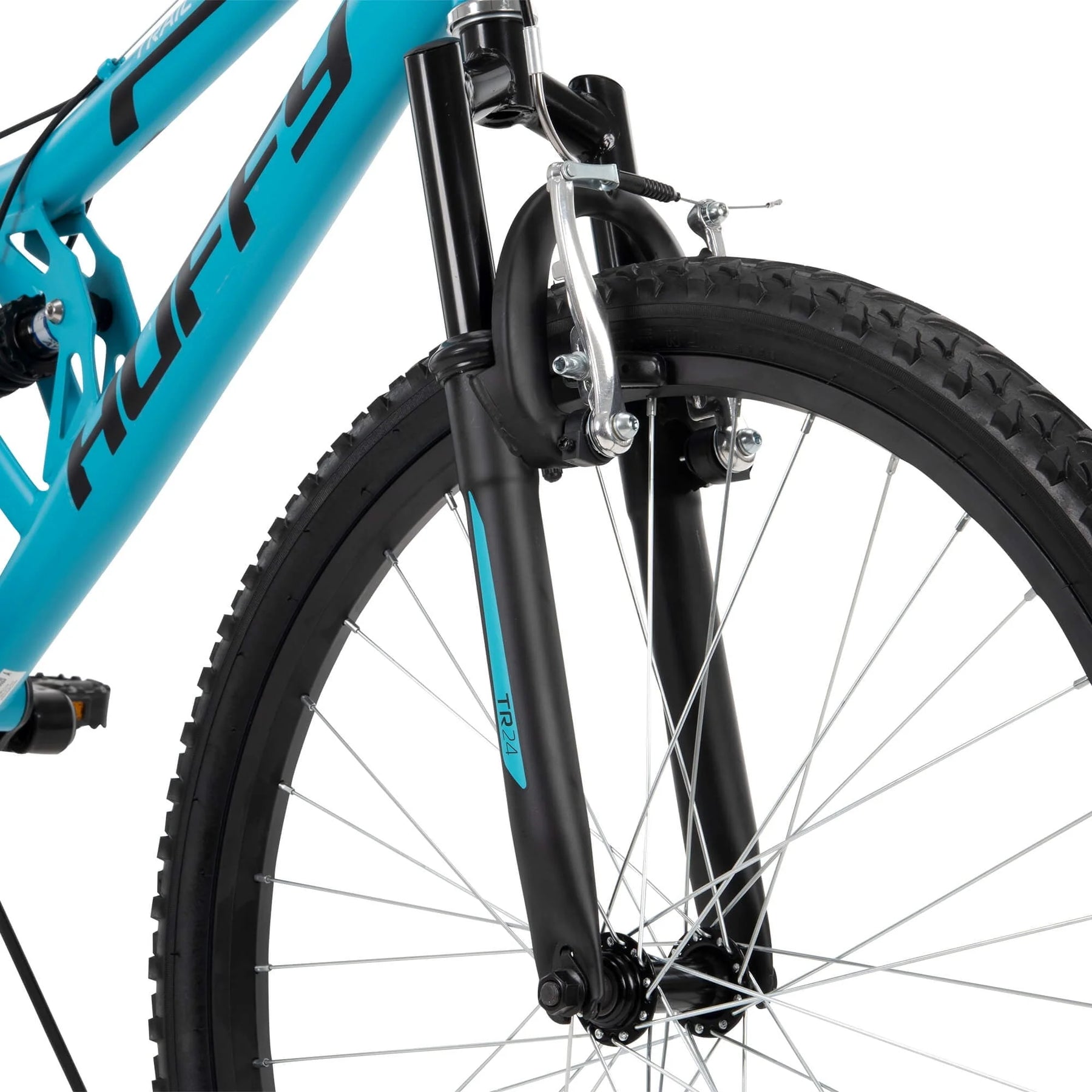 Huffy 24" Trail Runner Girls Full Suspension Mountain Bikes, Teal Blue - Product image 6