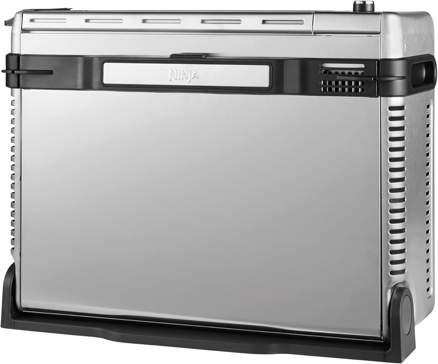Ninja Foodi 8-in-1 Multifunction Oven, Portable Mini Oven, Work Surfaces, Multifunction Oven with 8 Cooking Functions; Air Fry, Roast, Grill, Bake and more. Silver/Black SP101EU