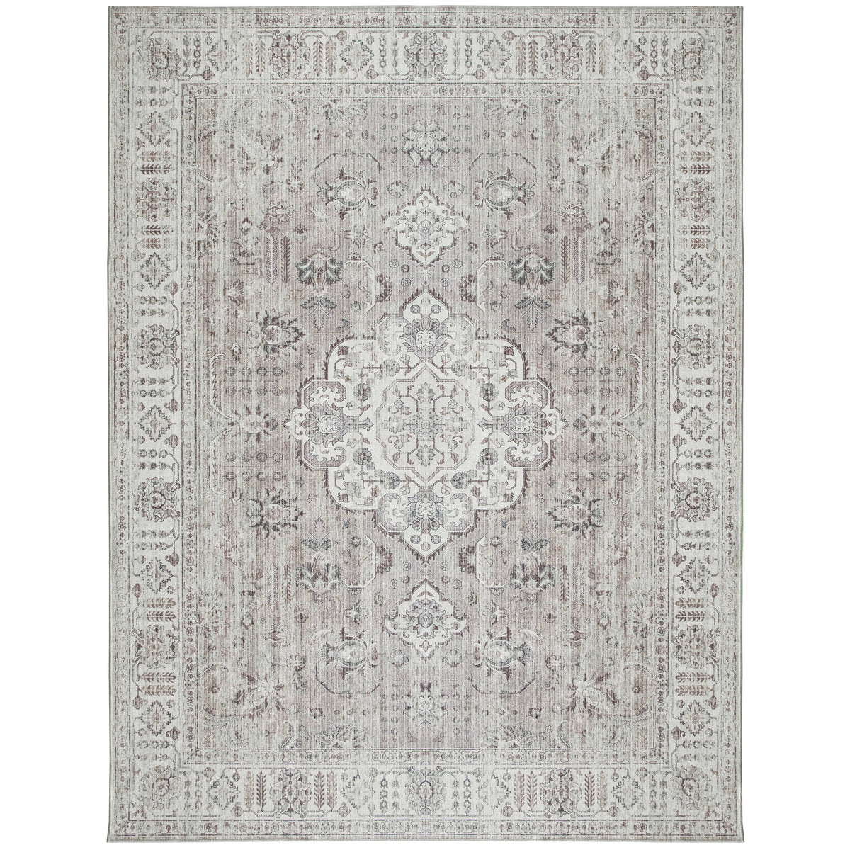 ReaLife Persian Area Rug - Machine Washable-Stain Resistant - Recycled fibers - Living Room Dining Room - Product image 1