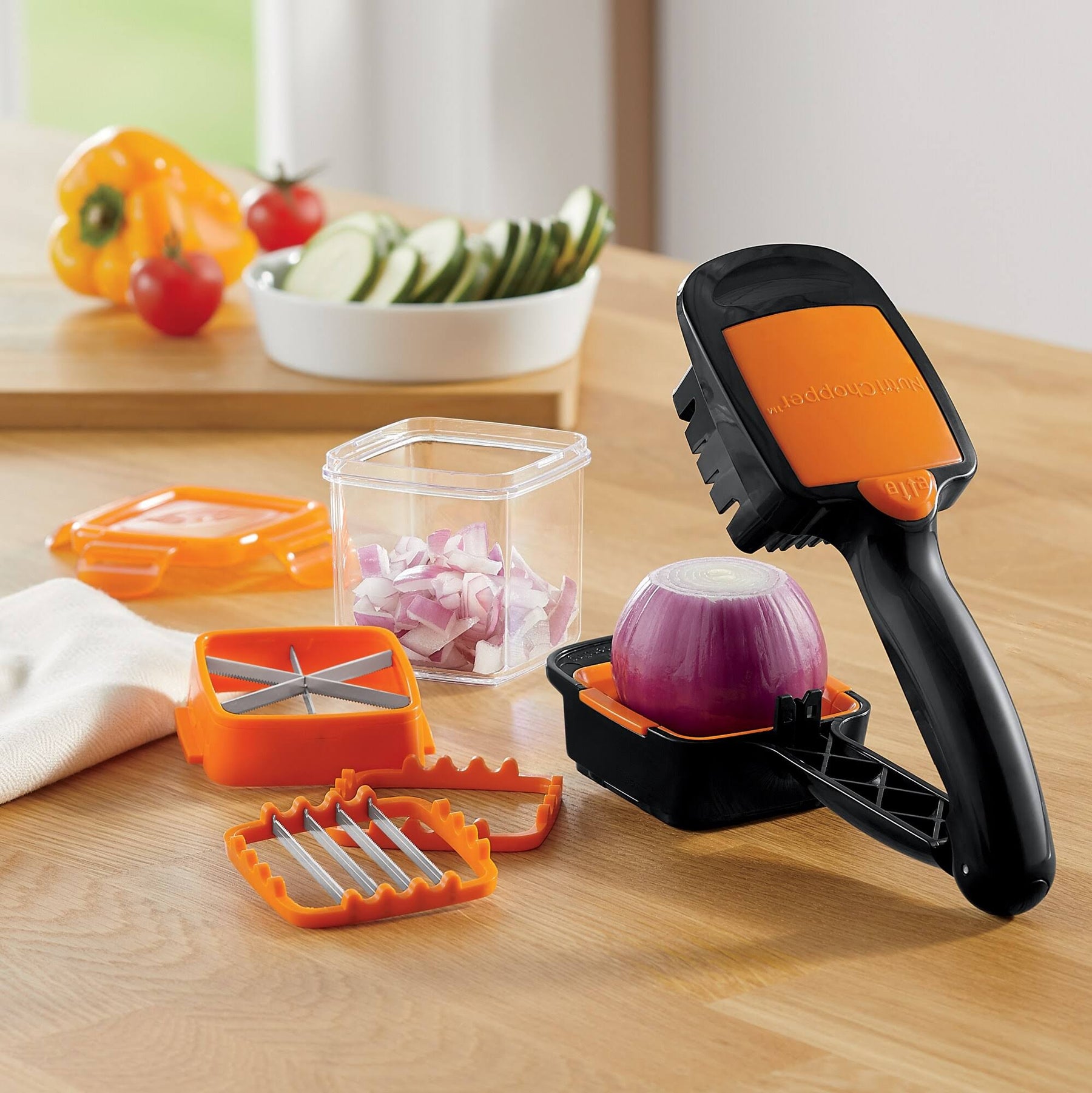 Nutri Chopper Kitchen Slicer and Chopper in Black - Product image 1