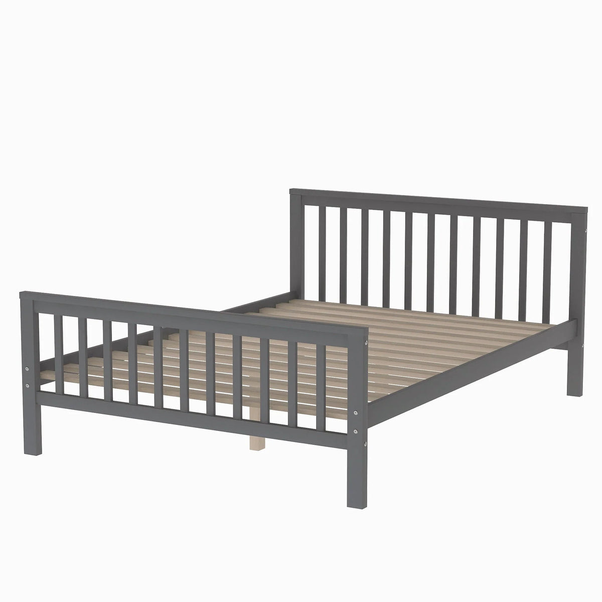 Euroco Wood Stairway Twin Loft Bed with Full Platform and Drawer - Product image 9