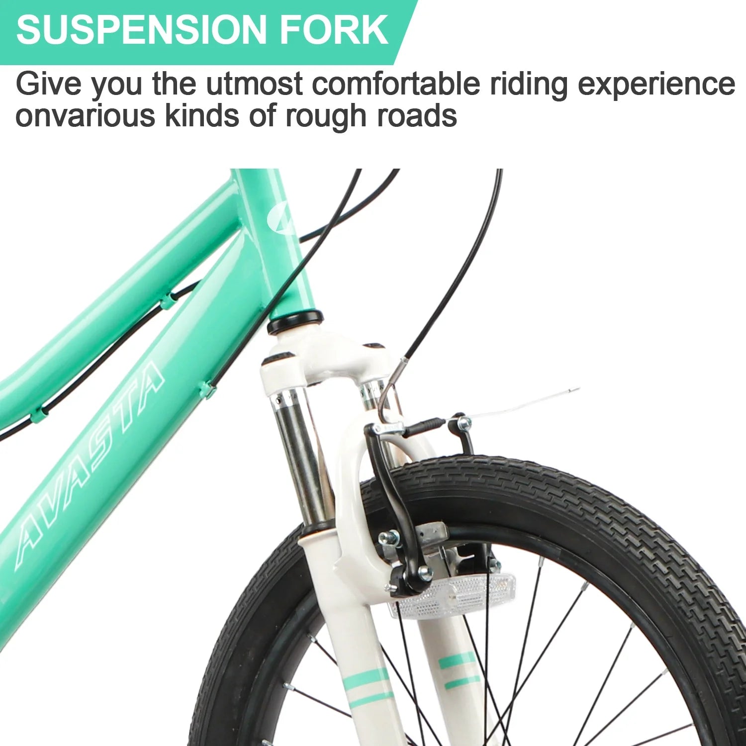 AVASTA 20'' Big Kids Mountain Bike for Age 6 7 8 9 10 11 12 Years Old Boys Girls Teen with Suspension Fork - Product image 34
