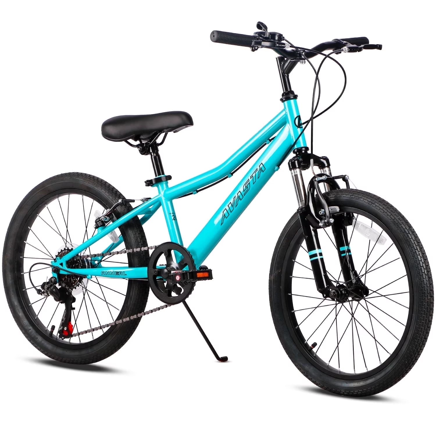 AVASTA 20'' Big Kids Mountain Bike for Age 6 7 8 9 10 11 12 Years Old Boys Girls Teen with Suspension Fork - Product image 1