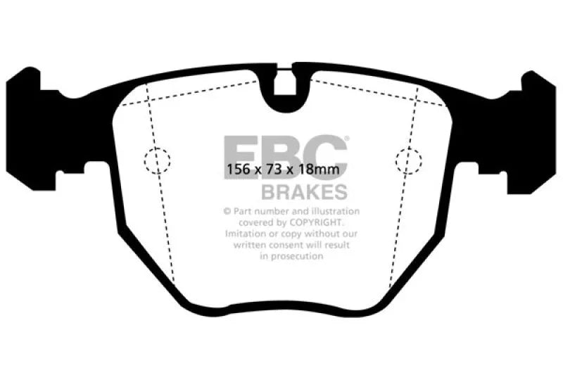 EBC - Front Redstuff Pad PN DP31036C