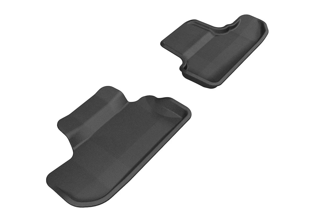 3D MAXpider L1DG01521509 - 2008-2010 Dodge Challenger Kagu 2nd Row Floormats - Black