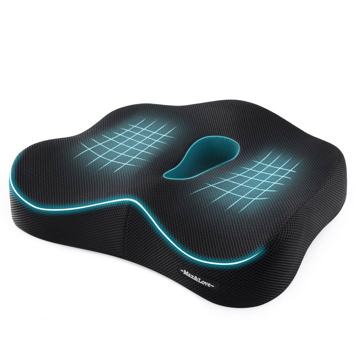 Memory Foam Seat Chair Cushion for Relieves Back Sciatica Pain Tailbone Pain Coccyx Degenerating Disc - Product image 1
