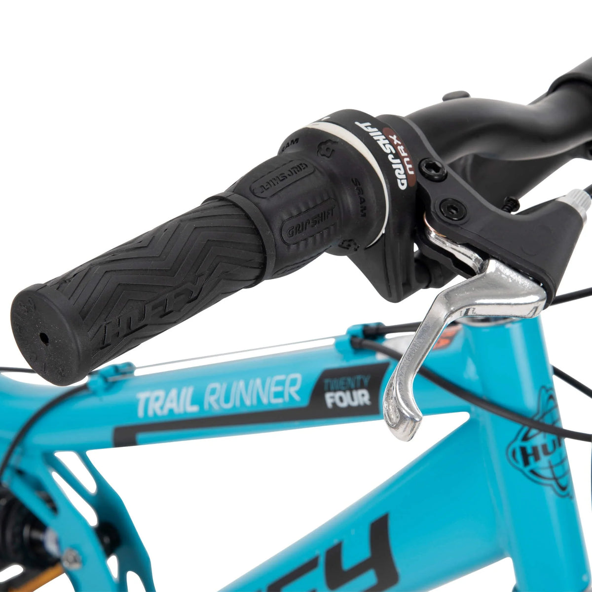 Huffy 24" Trail Runner Girls Full Suspension Mountain Bikes, Teal Blue - Product image 5