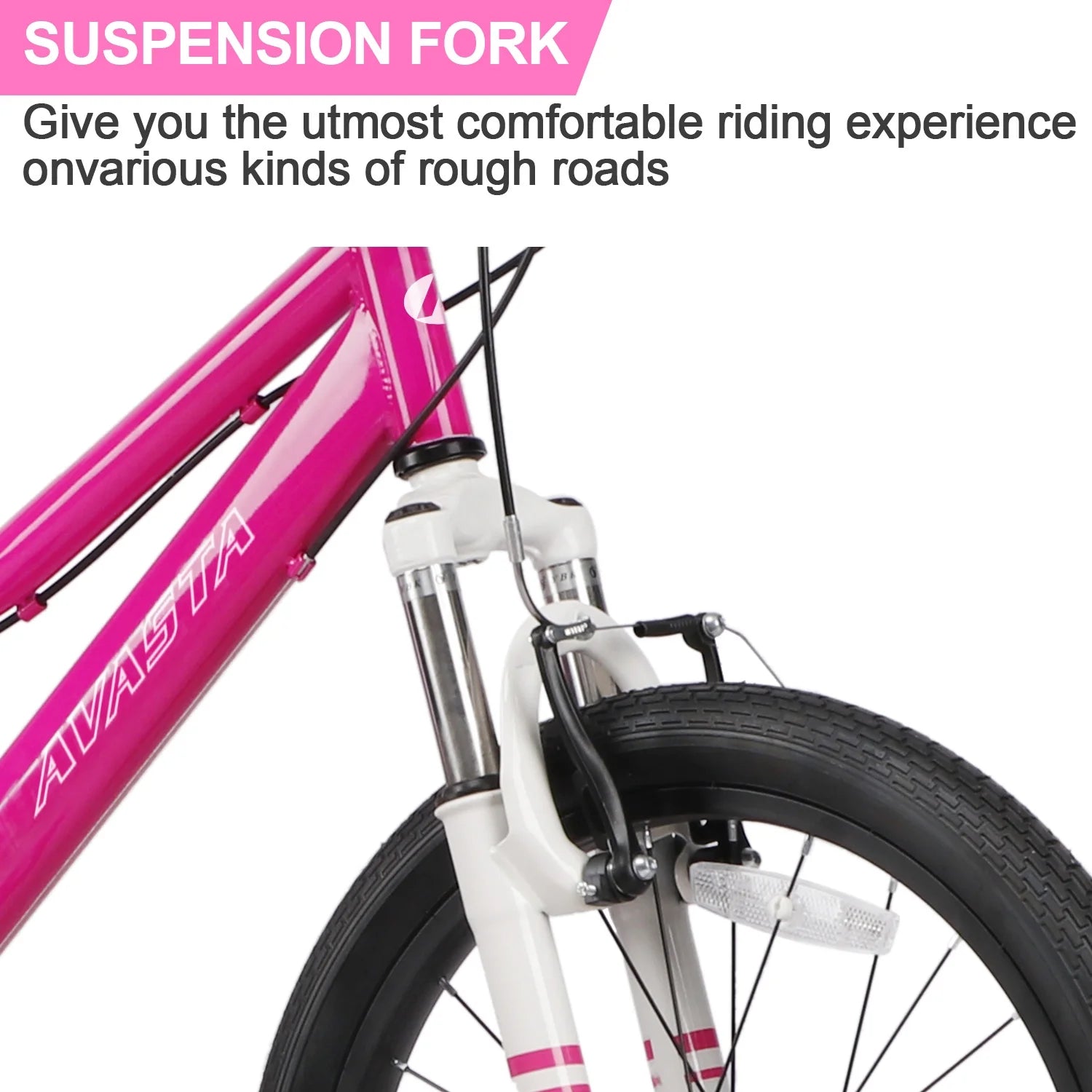 AVASTA 20'' Big Kids Mountain Bike for Age 6 7 8 9 10 11 12 Years Old Boys Girls Teen with Suspension Fork - Product image 24