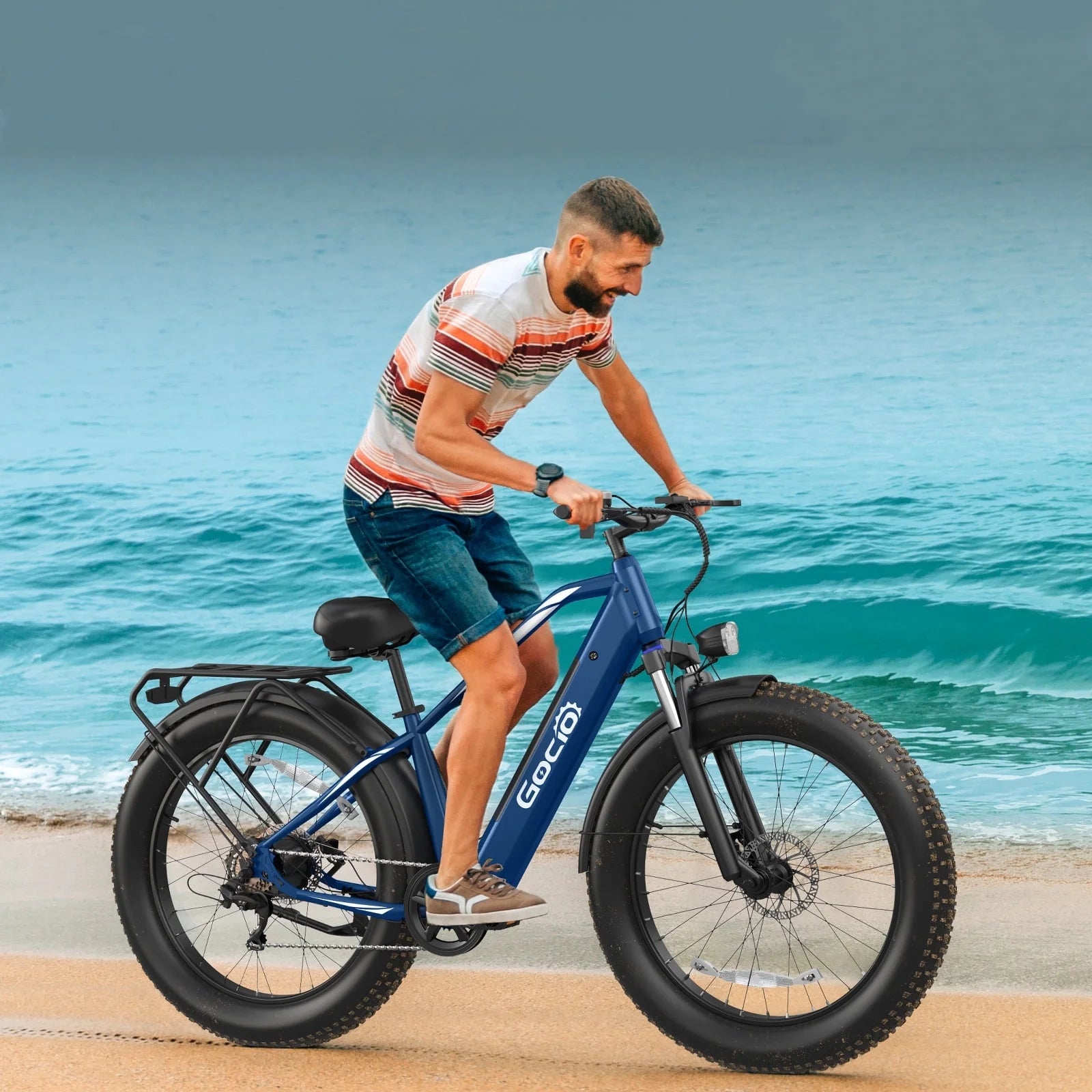 Gocio Electric Bike, 26"x4.0" Fat Tire E - Mountain Bike, Peak 1000W Motor - Product image 13