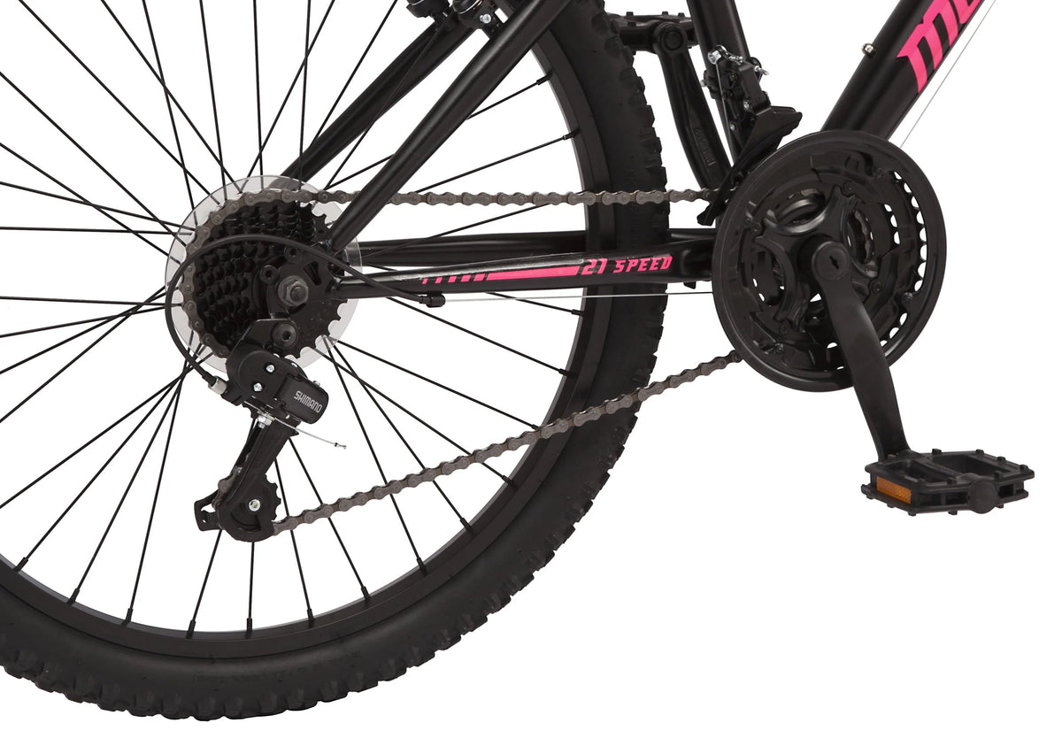 Mongoose 24 - In. Excursion Unisex Mountain Bike, Black, 21 Speeds - Product image 6