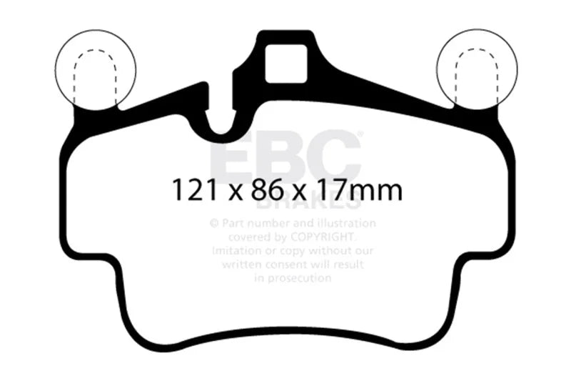 EBC - Front Bluestuff Pad PN DP52029NDX