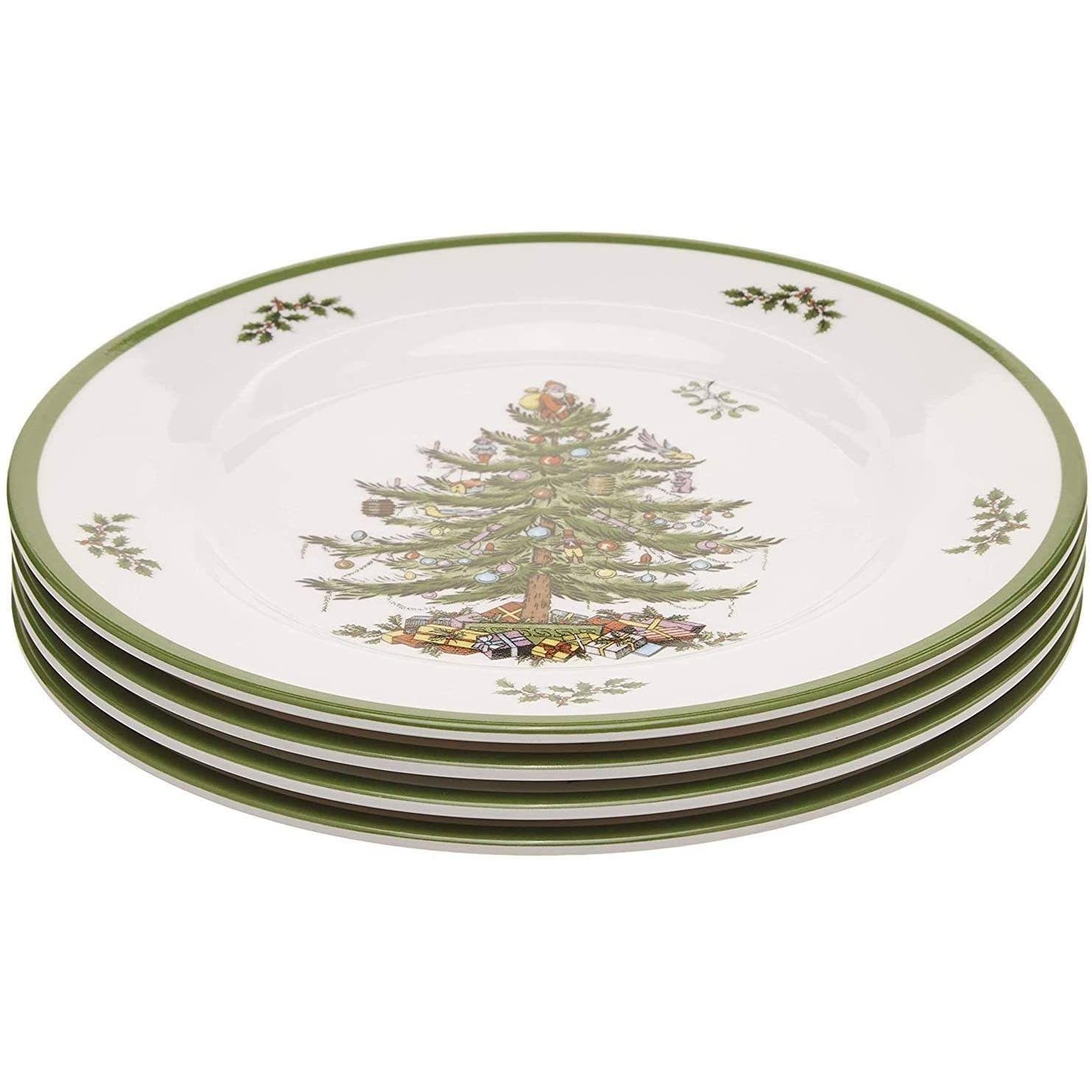 Spode Christmas Tree Melamine Salad Plates Set of 4 - Product image 1
