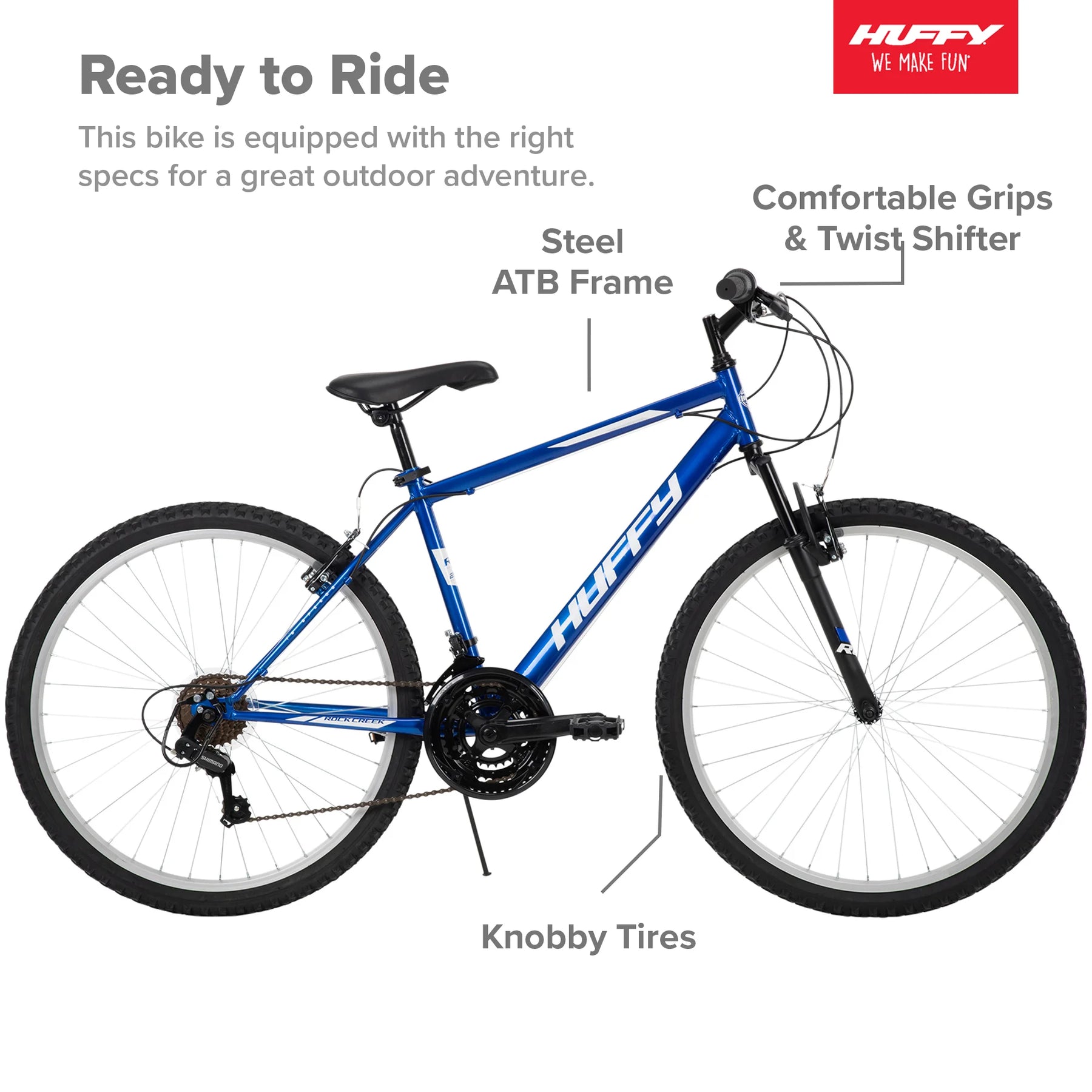 26 - Inch Rock Creek Men'S Mountain Bike, Blue - Product image 3
