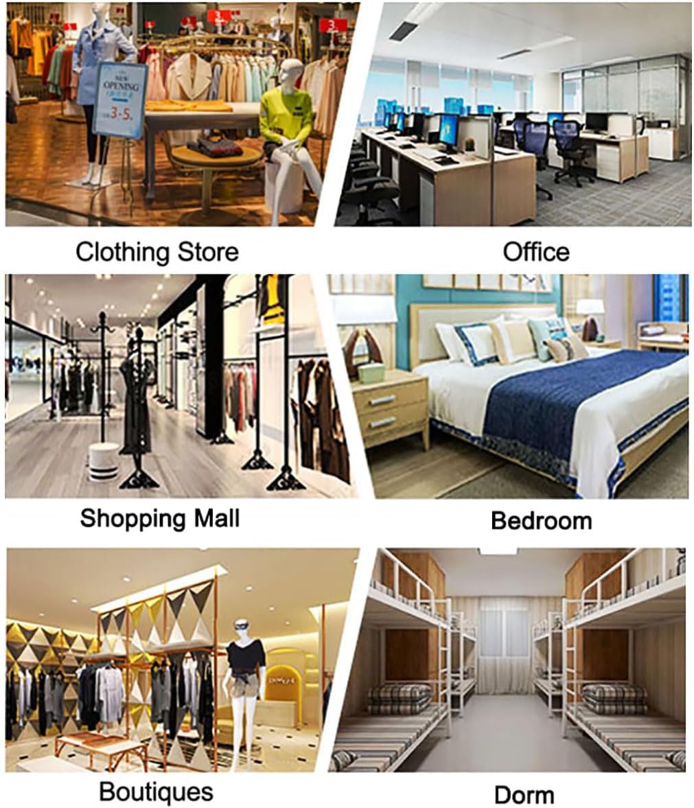 Dismountable Fitting Room, Portable Changing Room with Curtain, Temporary Mobile Fitting Room for Clothing Store Bedroom Office Beach, (Black, 100x100x200cm)