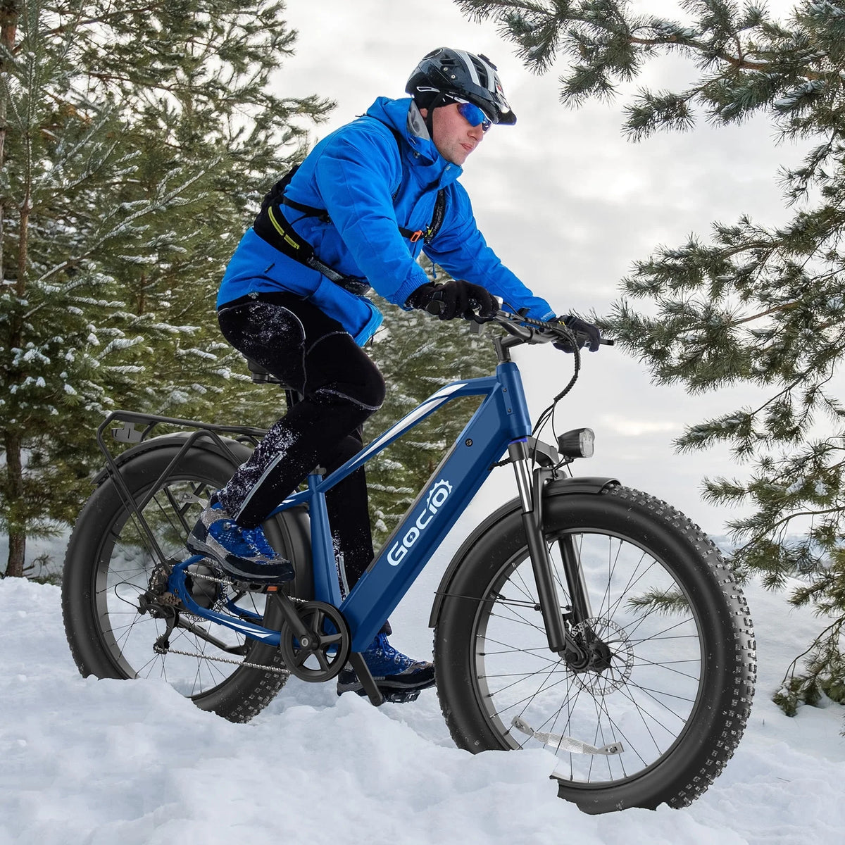 Gocio Electric Bike, 26"x4.0" Fat Tire E - Mountain Bike, Peak 1000W Motor - Product image 10