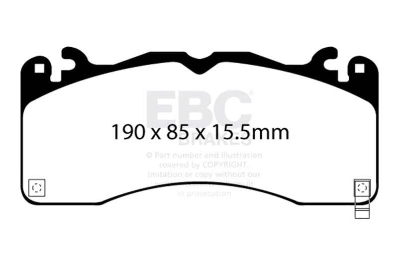 EBC - Front Bluestuff Pad PN DP53040NDX