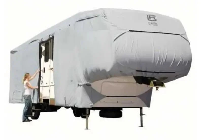 80-122-151001-00 Classic Accessories RV Cover For Fifth Wheel Trailers