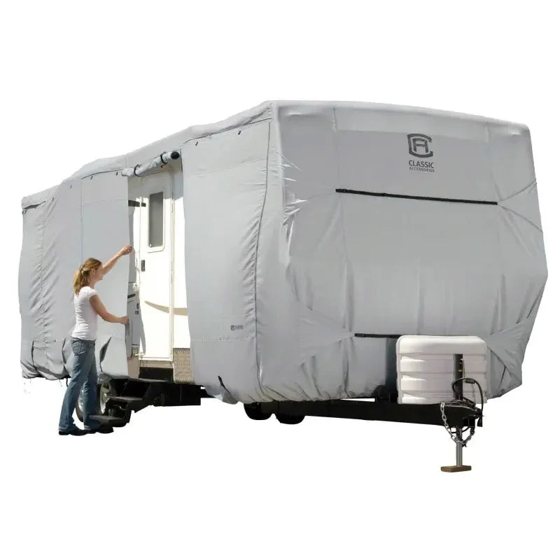 80-321-301001-RT Classic Accessories RV Cover For Travel Trailers