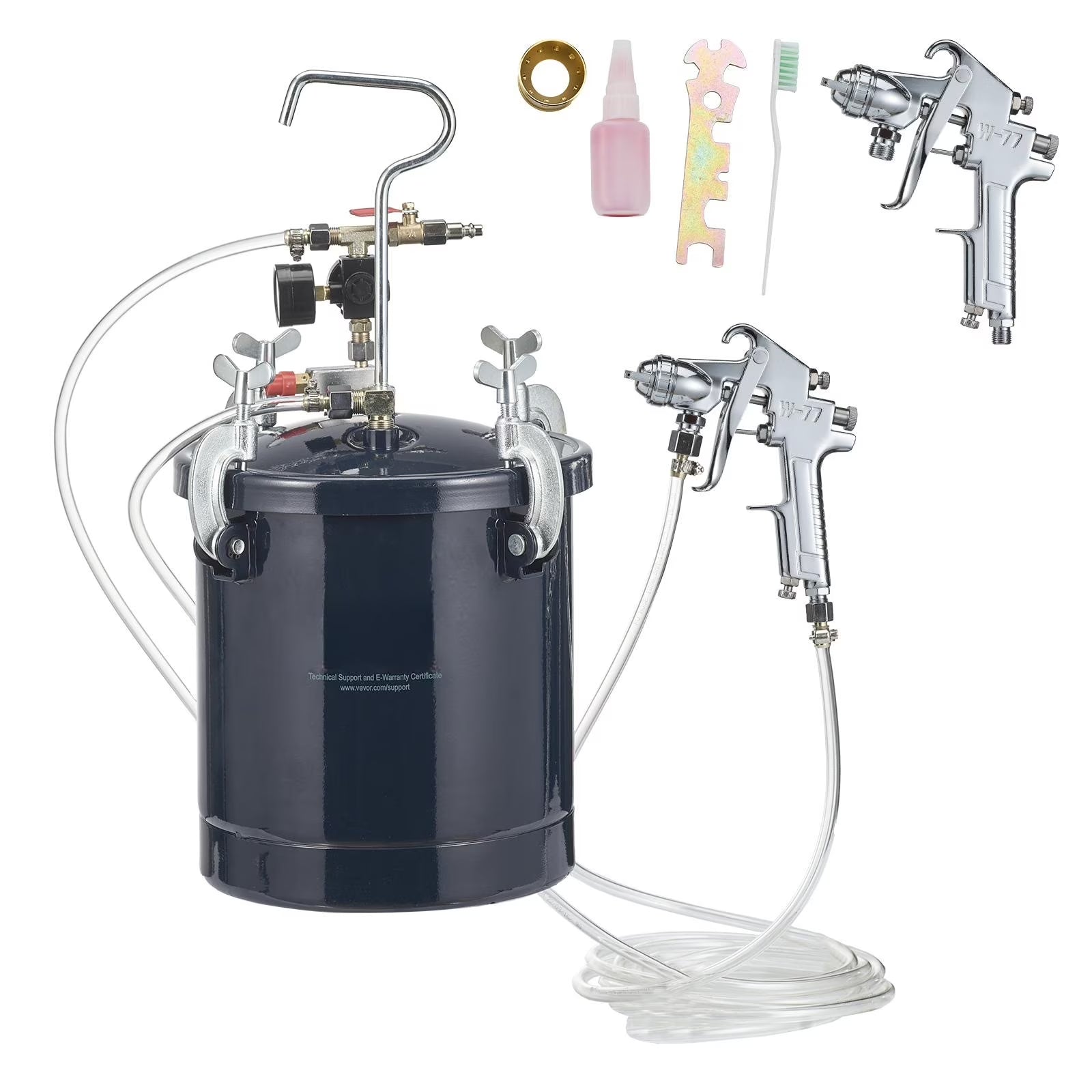 SKYSHALO Spray Paint Pressure Pot Tank, 10 L/2.5gal Air Paint Pressure Pot - Product image 1
