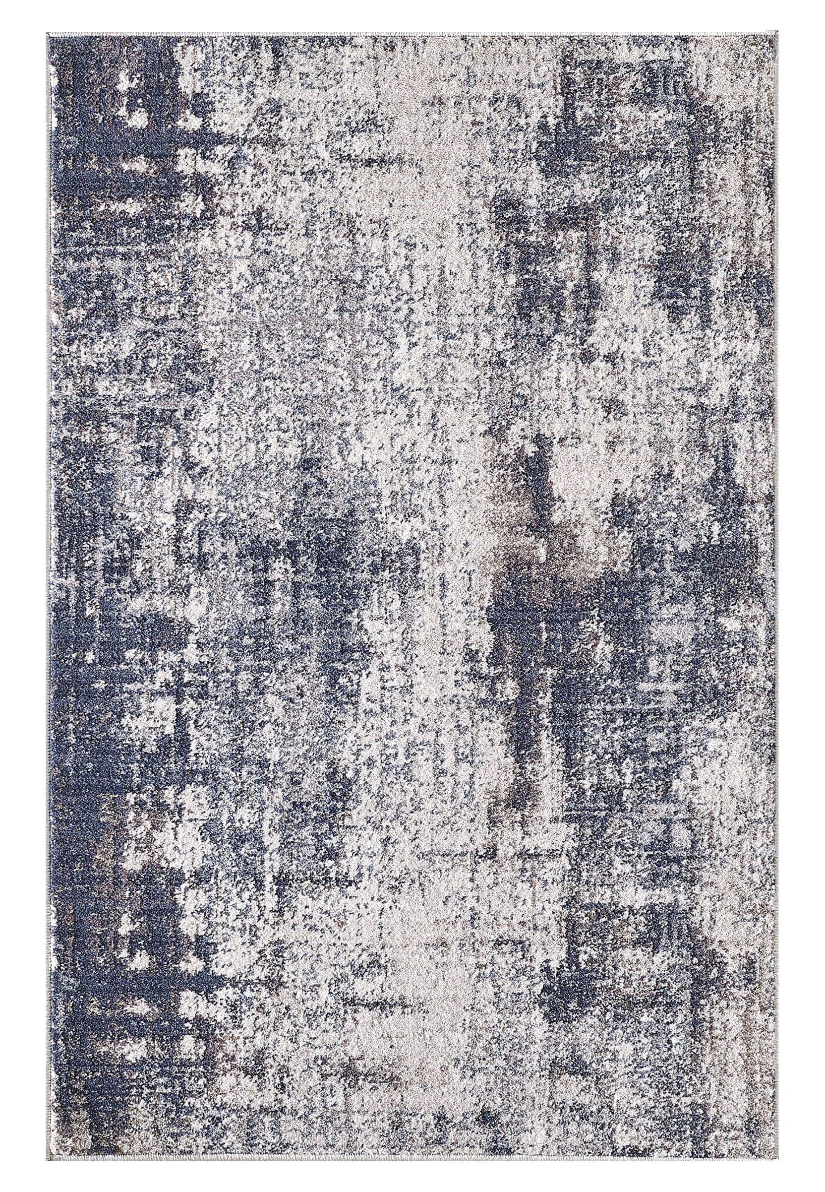 Better Homes & Gardens Navy Abstract Indoor Accent Rug, 30 inch x 46 inch - Product image 1