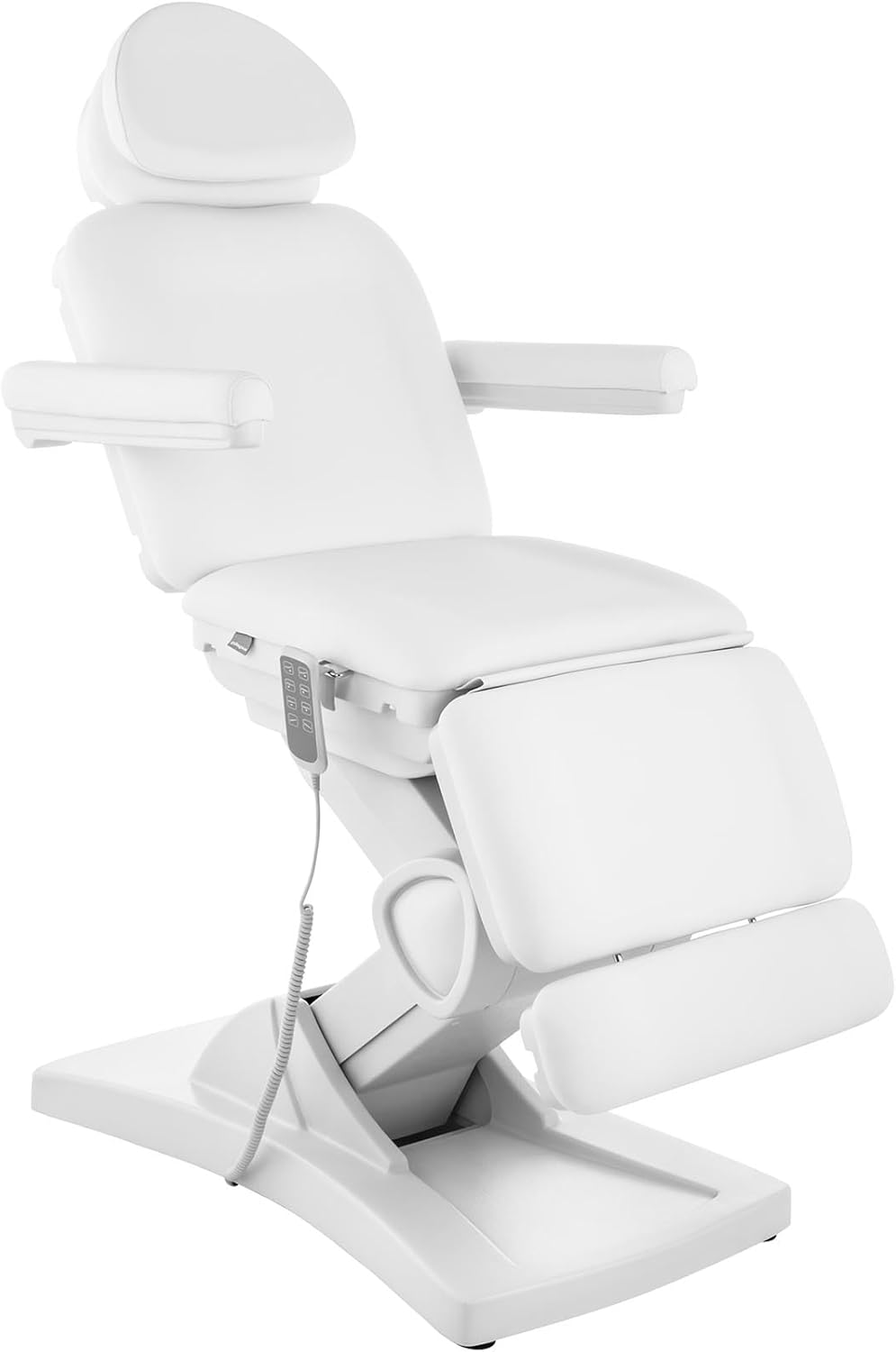 Physa Aesthetic Cosmetic Chair Massage Table Aesthetic Bed Physa Bolzano White (Electric, 4 Motors, 150 kg Max, White)