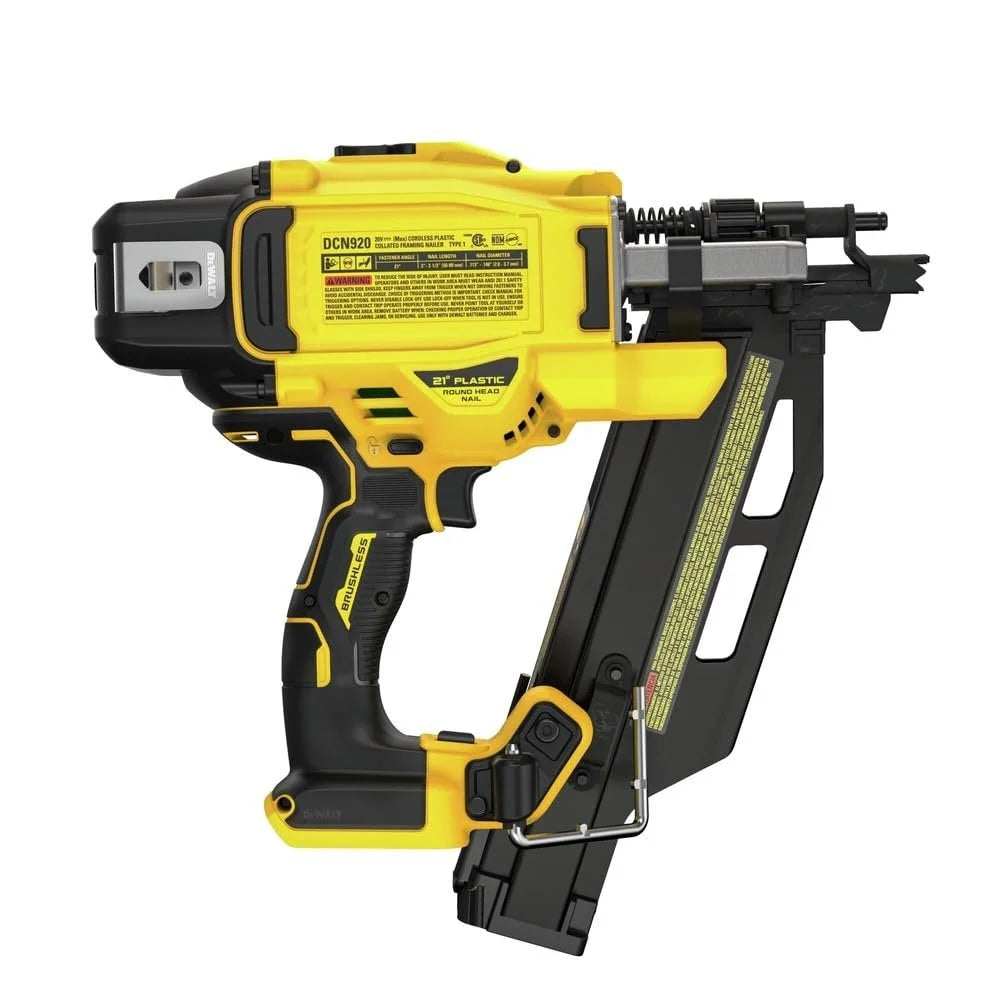 Dewalt DCN920B 20V MAX Brushless 21 - Degree Lithium - Ion Cordless Plastic Framing Nailer Tool Only - Product image 3
