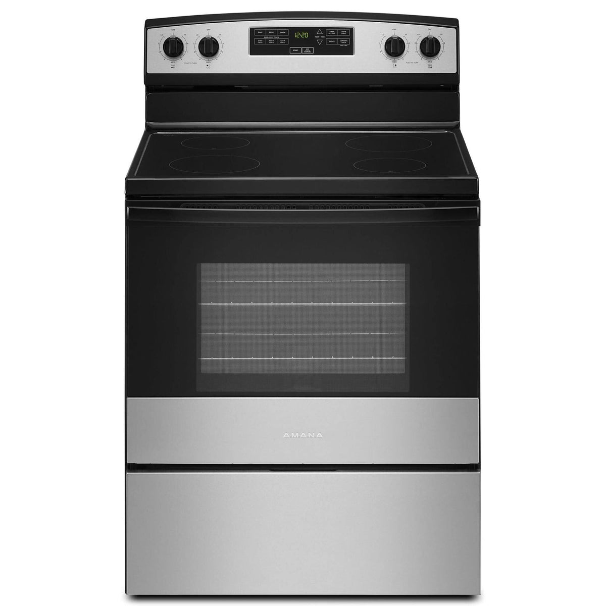 Amana 30-Inch Electric Range with Extra-Large Oven Window - Product image 1