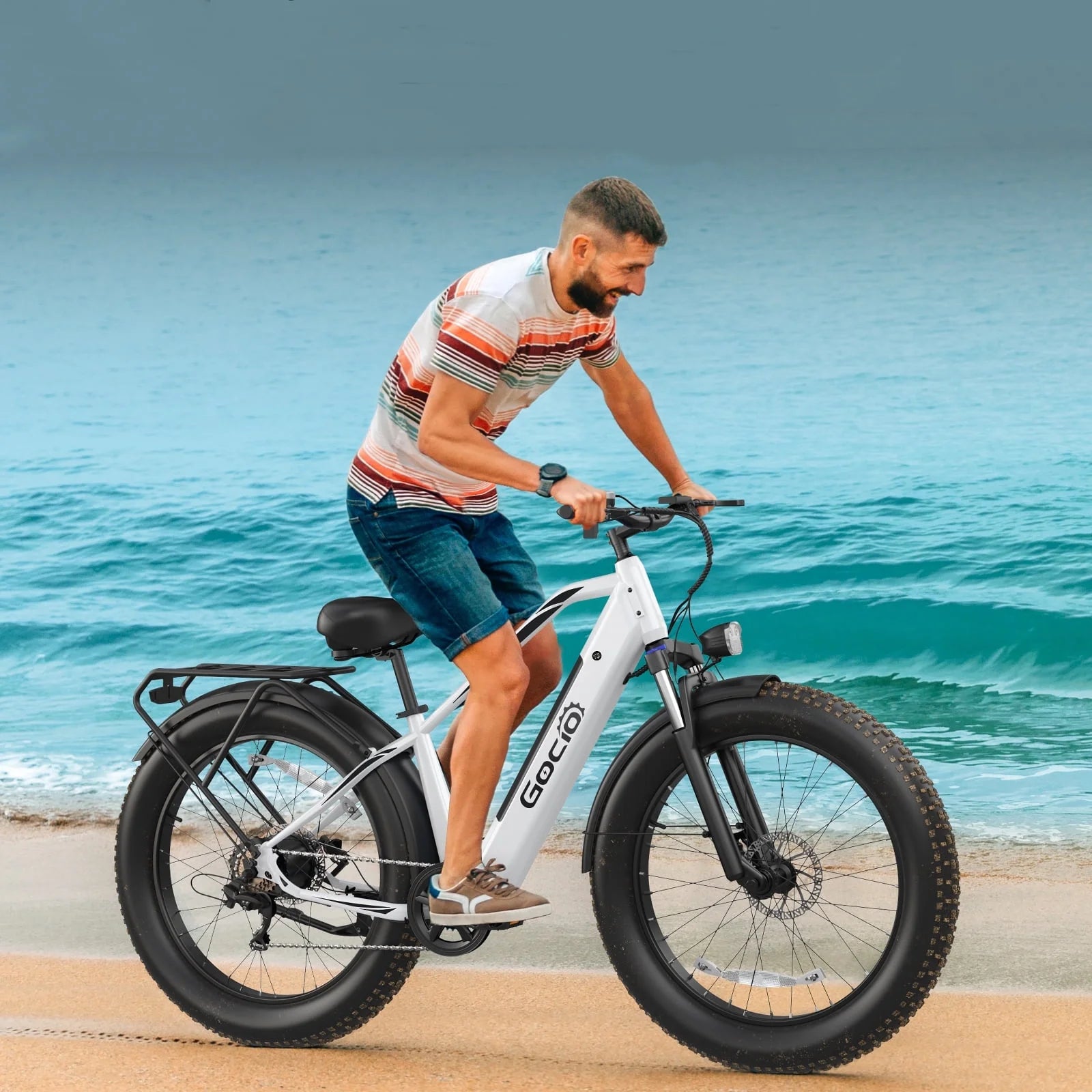 Gocio Electric Bike, 26"x4.0" Fat Tire E - Mountain Bike, Peak 1000W Motor - Product image 36