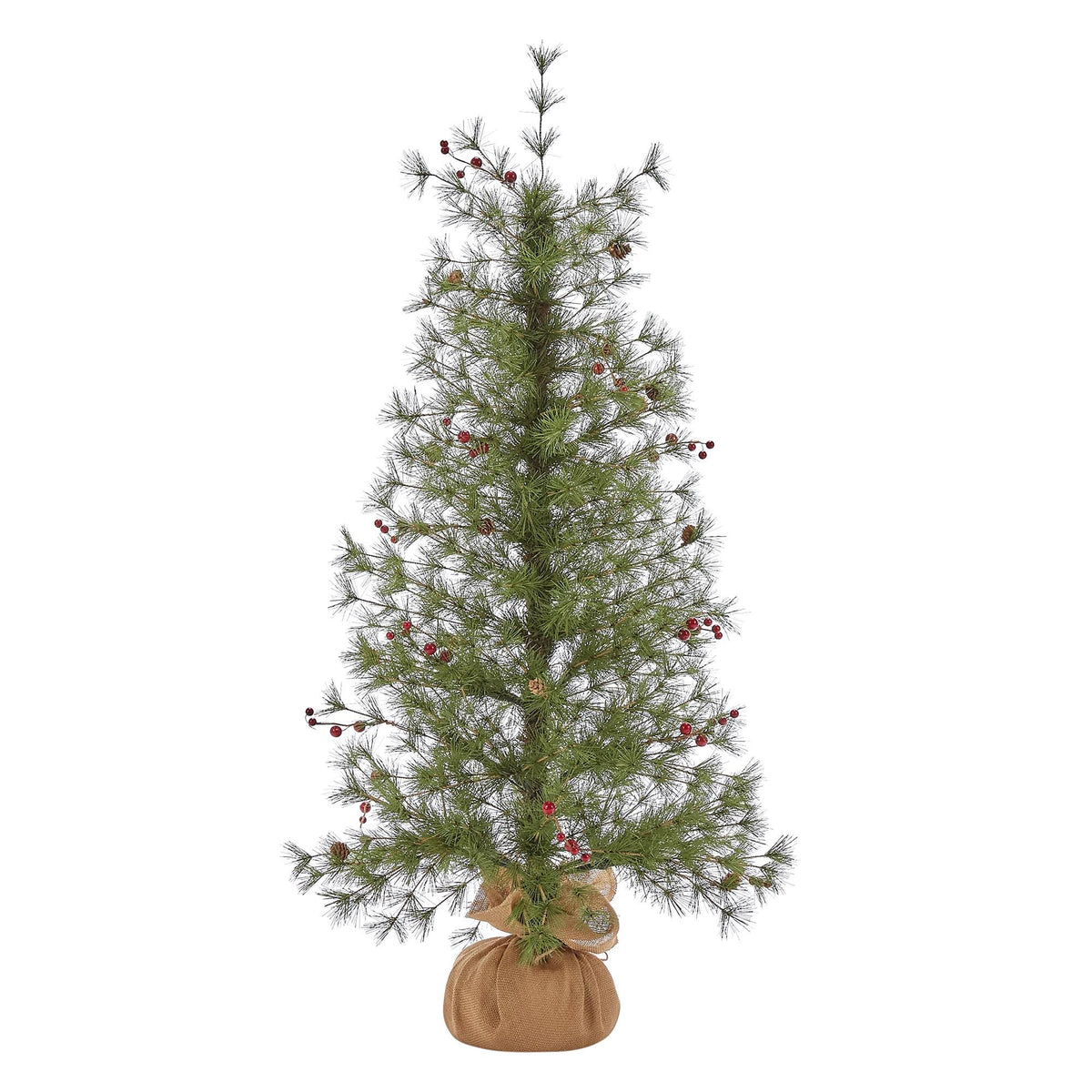 Holiday Living 4-ft Cashmere Pine Slim Artificial Christmas Tree - 018-172 - Product image 1