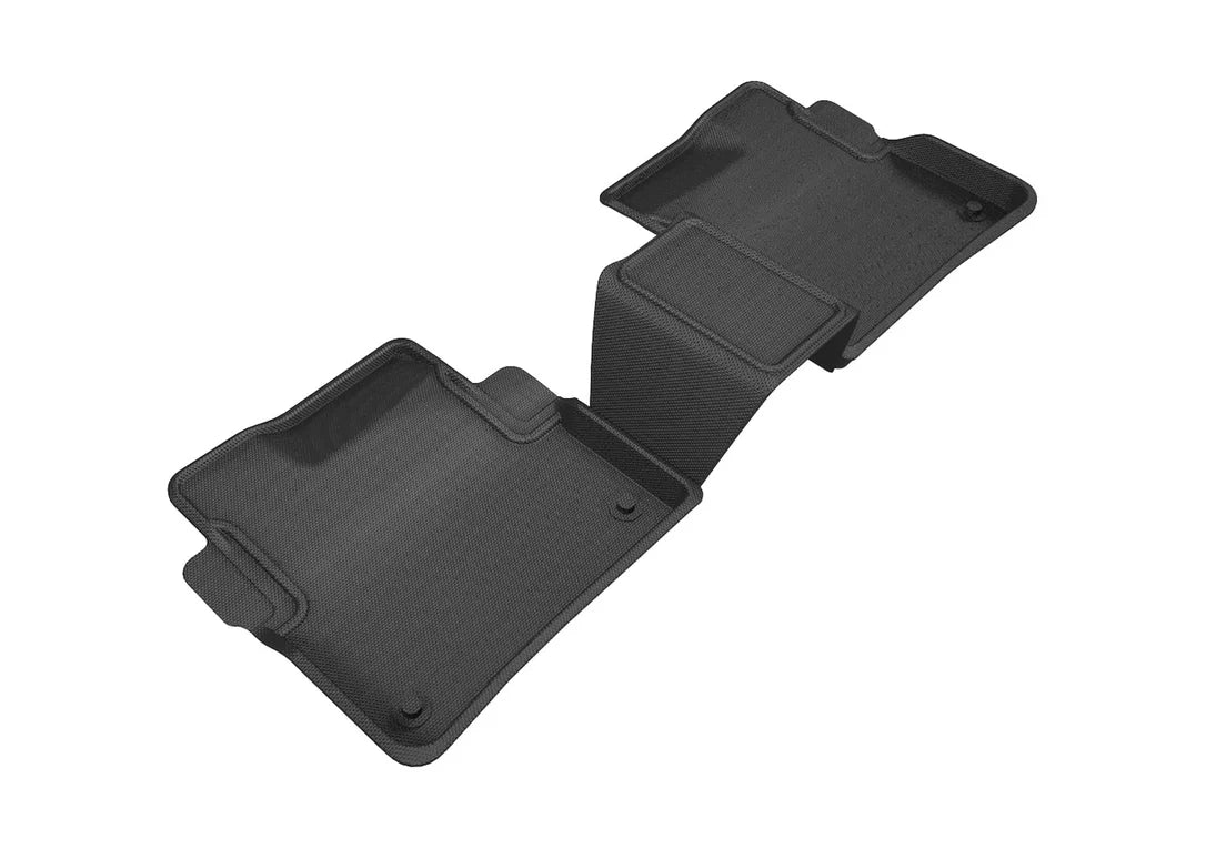 3D MAXpider L1CD01721509 - 2016-2020 Cadillac CT6 Kagu 2nd Row Floormats - Black