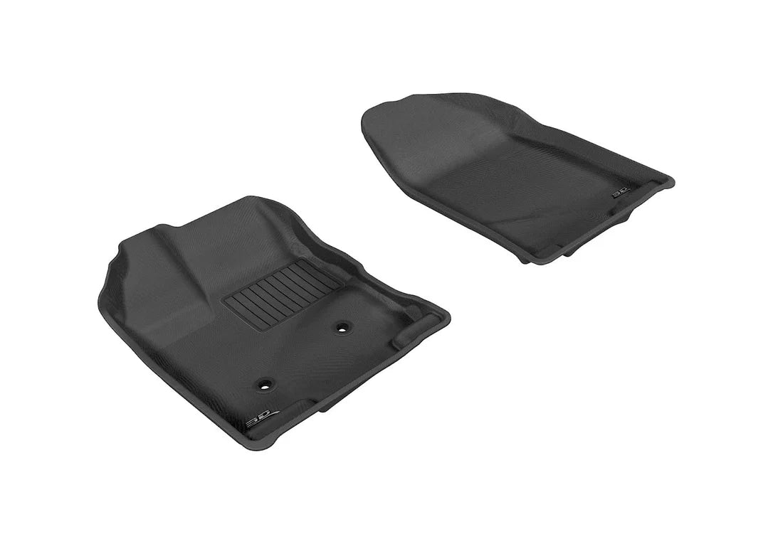 3D MAXpider L1FR02011509 - 2007-2014 Ford Edge Kagu 1st Row Floormat - Black