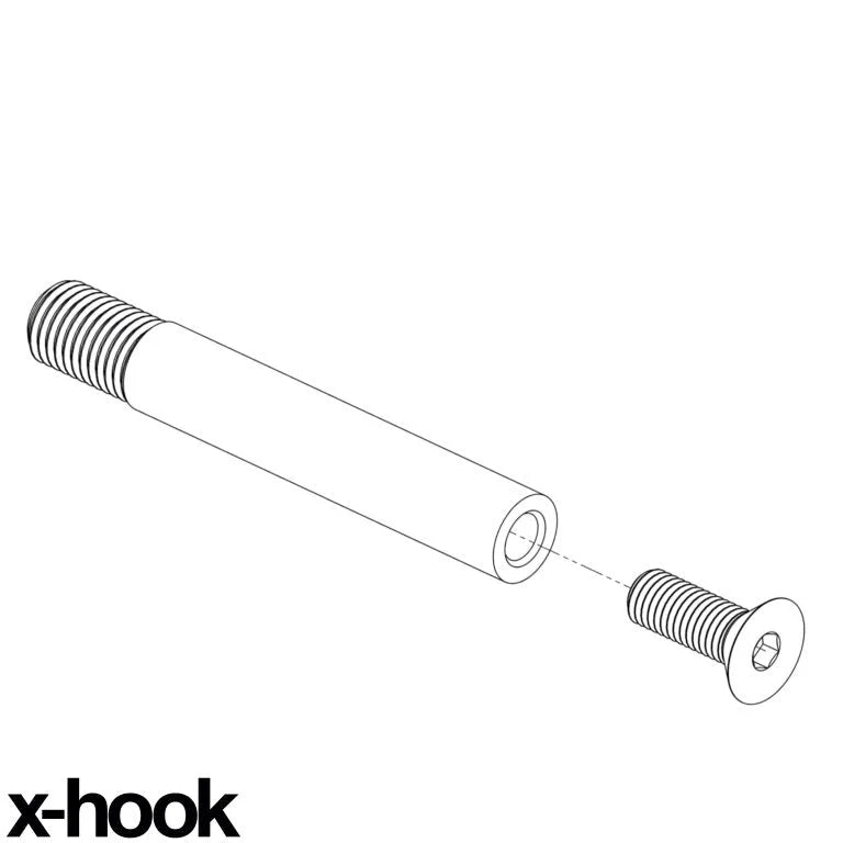 x-hook Mounting Shaft (Required) Mazda RX-8 | 09-11 (In stock)